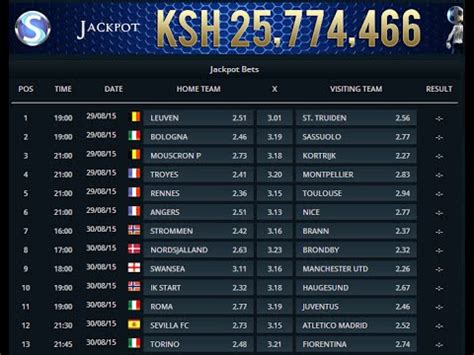 sportpesa jackpot games.